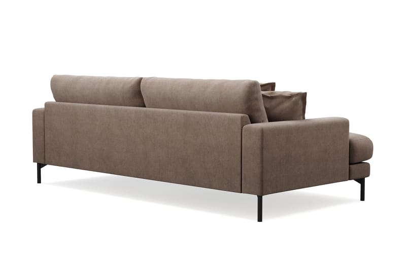 Menard Premium 4-sits Djup Soffa i Tyg - Brun - Möbler - Vardagsrum - Soffor - 4-sits soffor