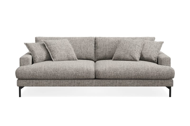 Menard Premium 4-sits Djup Soffa i Chenille, Grå