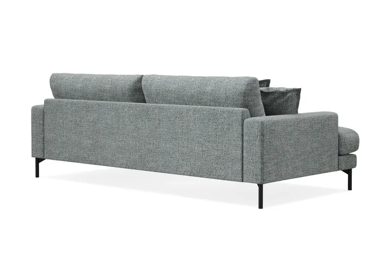 Menard Premium 4-sits Djup Soffa i Chenille - Grå/Blå - Möbler - Vardagsrum - Soffor - 4-sits soffor