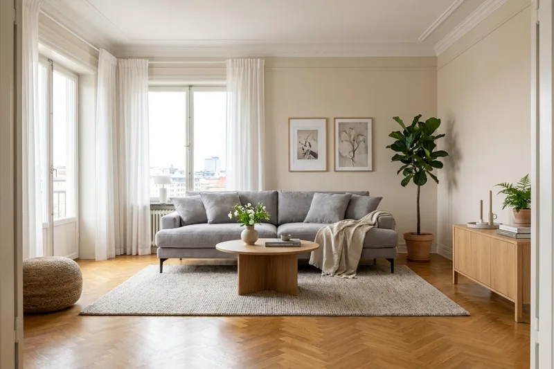Menard Premium 4-sits Djup Soffa i Chenille - Grå - Möbler - Vardagsrum - Soffor - 4-sits soffor