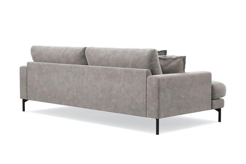 Menard Premium 4-sits Djup Soffa i Chenille - Grå/Brun - Möbler - Vardagsrum - Soffor - 4-sits soffor