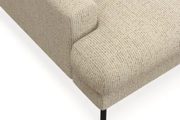 Menard Premium 5-sits Högervänd L-formad Djup Schäslongsoffa i Chenille - Beige - Möbler - Vardagsrum - Soffor - Divansoffa & schäslong