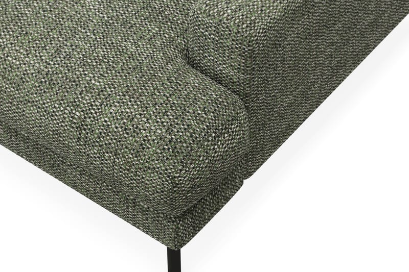 Menard Premium 5-sits Vänstervänd L-formad Djup Schäslongsoffa i Chenille - Grön - Möbler - Vardagsrum - Soffor - Divansoffa & schäslong