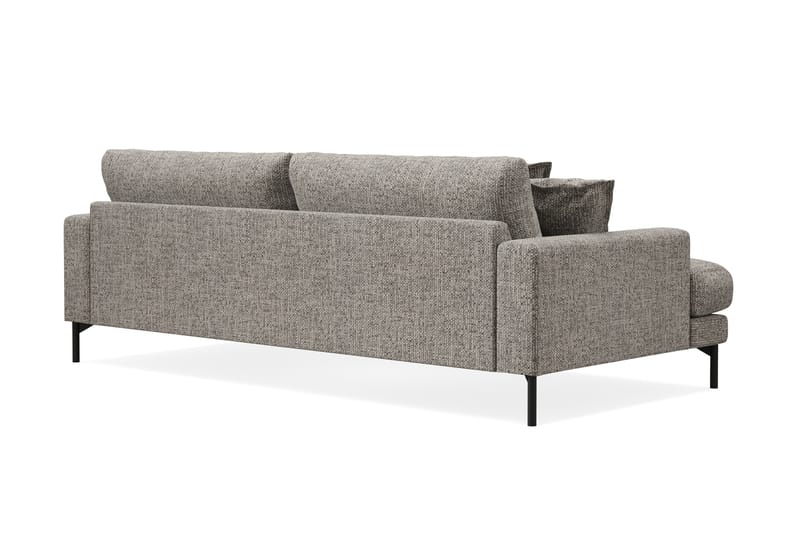 Menard Premium 4-sits Djup Soffa i Chenille - Grå - Möbler - Vardagsrum - Soffor - 4-sits soffor