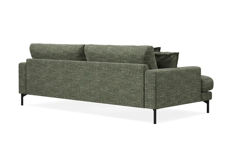 Menard Premium 4-sits Djup Soffa i Chenille - Grön - Möbler - Vardagsrum - Soffor - 4-sits soffor