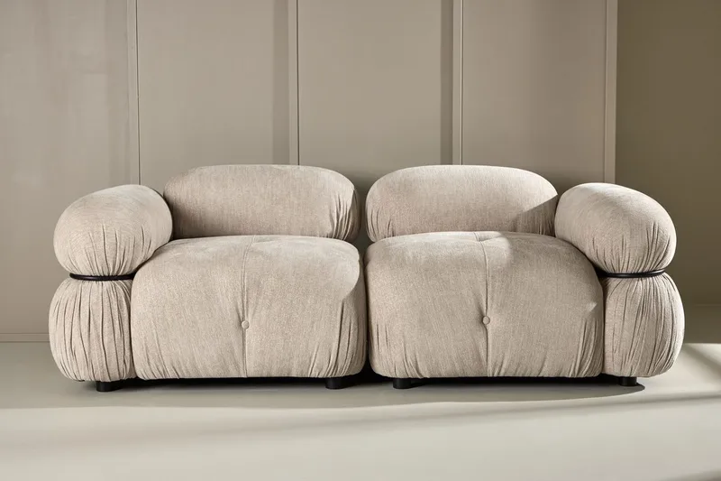 Mika 2-sits Soffa, beige