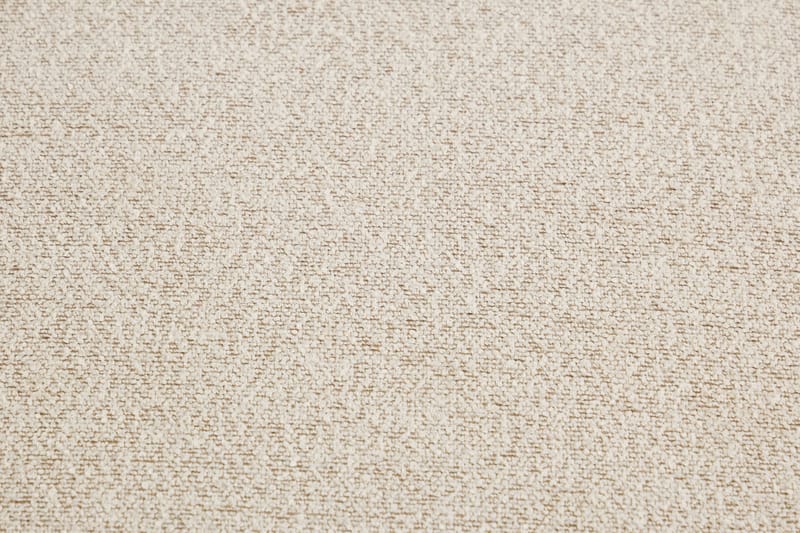 Milano 5-sits Rundad Högervänd L-soffa med Låg Rygg i Beige Boucle - Möbler - Vardagsrum - Soffor - Divansoffa & schäslong
