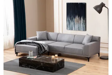Mississauga Divansoffa 3-sits - Grå - Möbler - Vardagsrum - Soffor - Divansoffa & schäslong