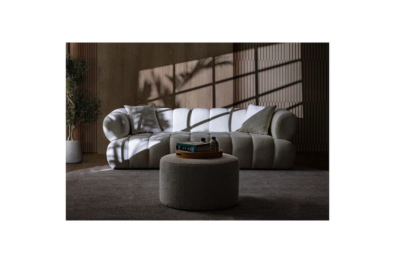 Mississauga Soffa 3-sits - Vit - Möbler - Vardagsrum - Soffor - 3-sits soffor