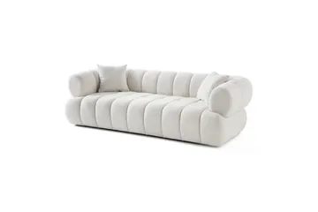 Mississauga Soffa 3-sits - Vit - Möbler - Vardagsrum - Soffor - 3-sits soffor