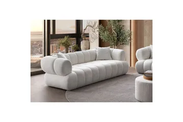 Mississauga Soffa 3-sits - Vit - Möbler - Vardagsrum - Soffor - 3-sits soffor