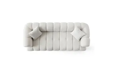 Mississauga Soffa 3-sits - Vit - Möbler - Vardagsrum - Soffor - 3-sits soffor