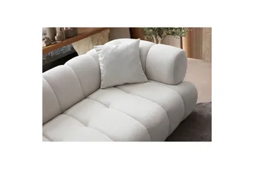 Mississauga Soffa 3-sits - Vit - Möbler - Vardagsrum - Soffor - 3-sits soffor