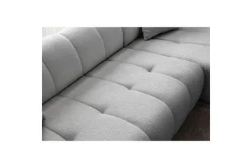 Mississauga Soffa med Divan 3-sits - Grå - Möbler - Vardagsrum - Soffor - Divansoffa & schäslong