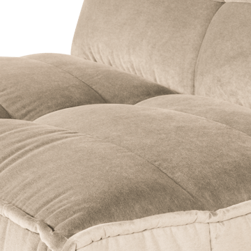 1-sits Modul Cluster 105 cm - Beige - Möbler - Vardagsrum - Soffor - Modulsoffor - Mittmodul