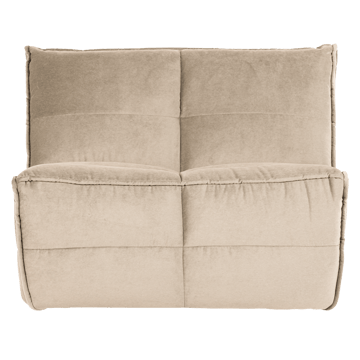 1-sits Modul Cluster 105 cm - Beige - Möbler - Vardagsrum - Soffor - Modulsoffor - Mittmodul