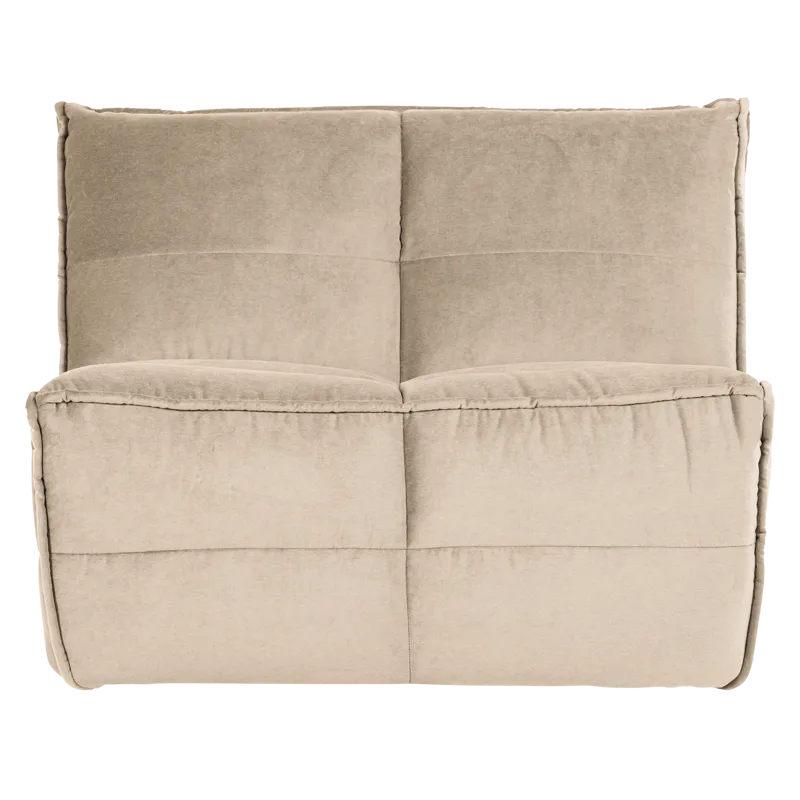 1-sits Modul Cluster 105 cm - Beige - Möbler - Vardagsrum - Soffor - Modulsoffor - Mittmodul