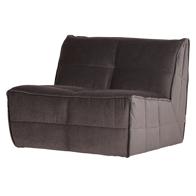 1-sits Modul Cluster 105 cm, Chokladbrun