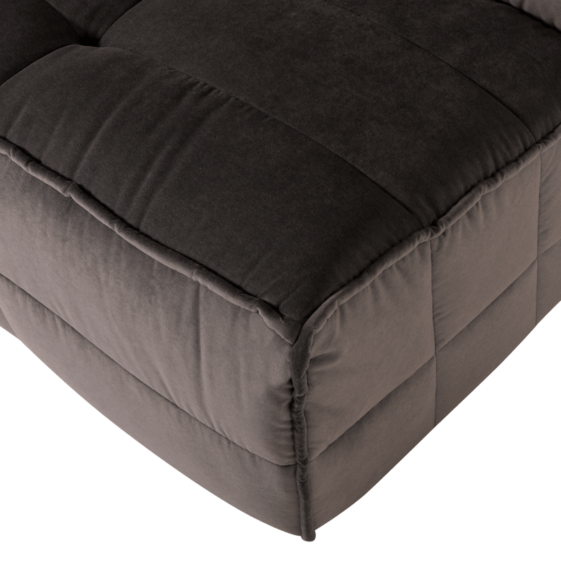 1-sits Modul Cluster 105 cm - Chokladbrun - Möbler - Vardagsrum - Soffor - Modulsoffor - Mittmodul