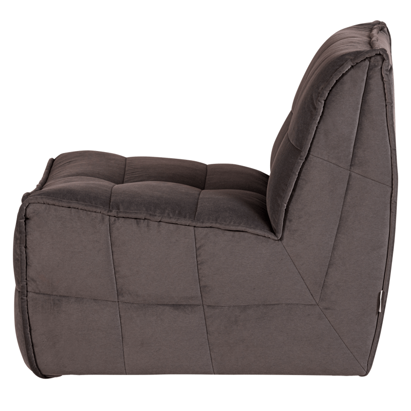 1-sits Modul Cluster 105 cm - Chokladbrun - Möbler - Vardagsrum - Soffor - Modulsoffor - Mittmodul