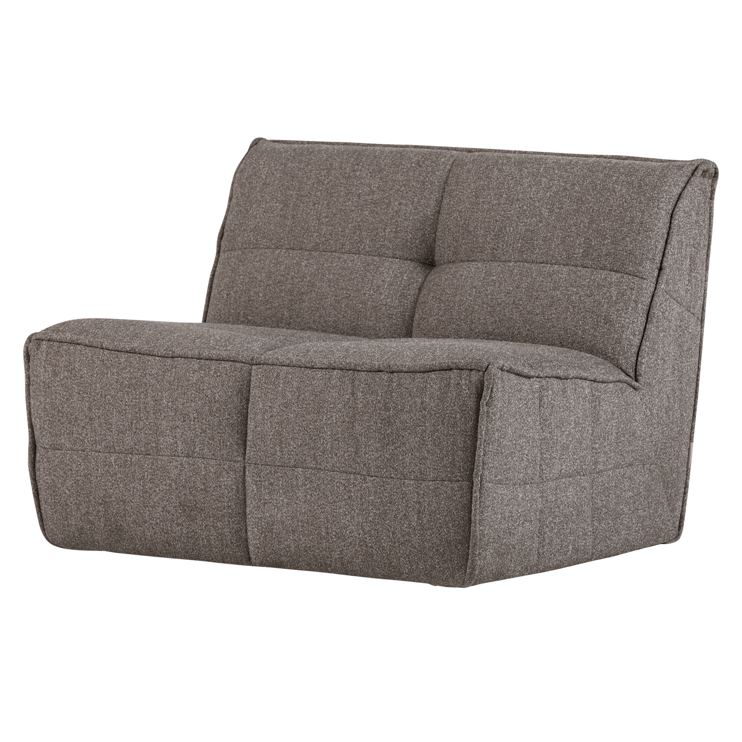 1-sits modul cluster 105 cm - mellanbrun