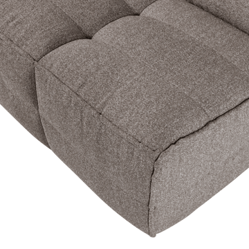 1-sits Modul Cluster 105 cm - Mellanbrun - Möbler - Vardagsrum - Soffor - Modulsoffor - Mittmodul