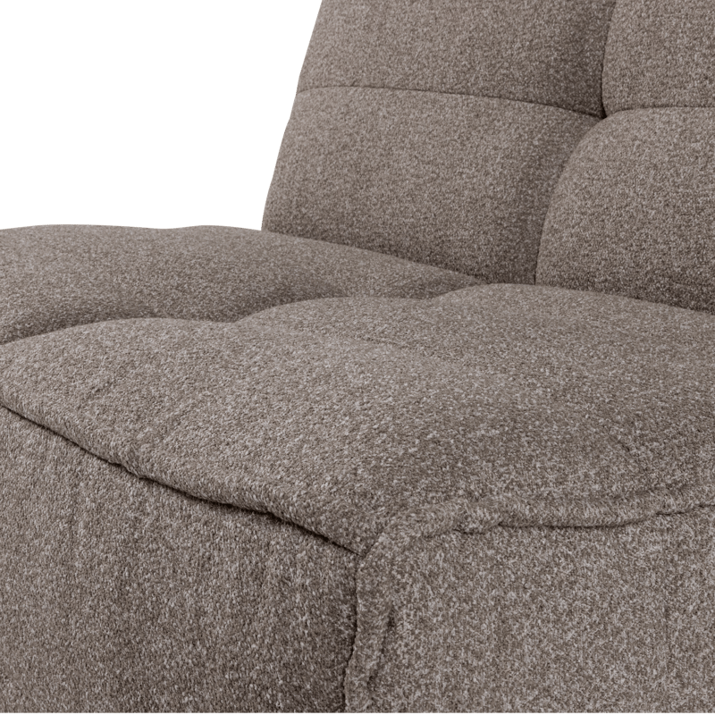 1-sits Modul Cluster 105 cm - Mellanbrun - Möbler - Vardagsrum - Soffor - Modulsoffor - Mittmodul