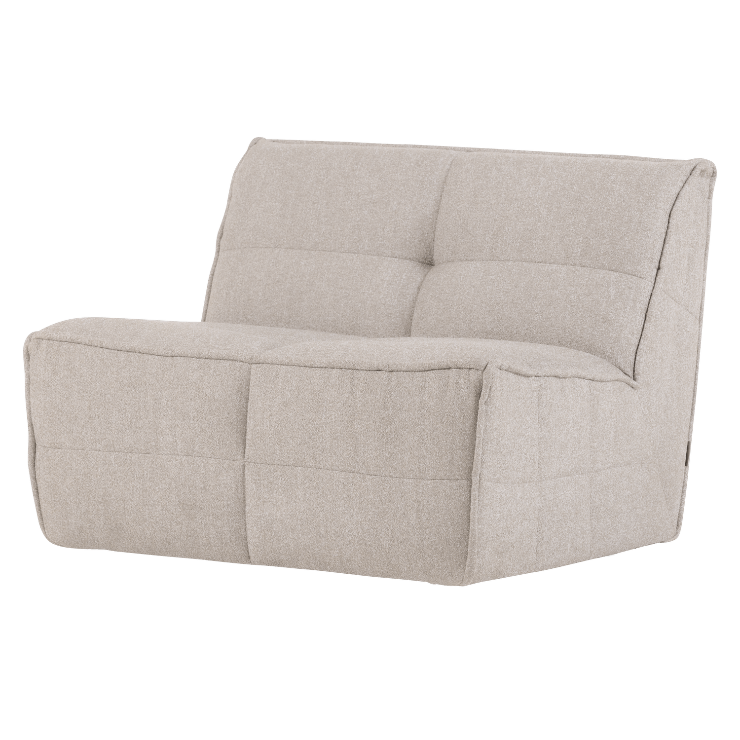 1-sits modul cluster 105 cm - sand