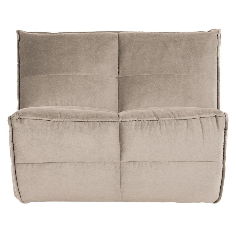 1-sits Modul Cluster 105 cm - Taupe - Möbler - Vardagsrum - Soffor - Modulsoffor - Mittmodul