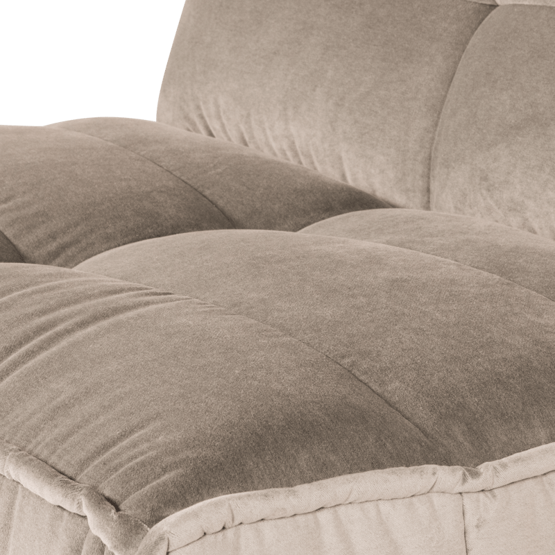 1-sits Modul Cluster 105 cm - Taupe - Möbler - Vardagsrum - Soffor - Modulsoffor - Mittmodul