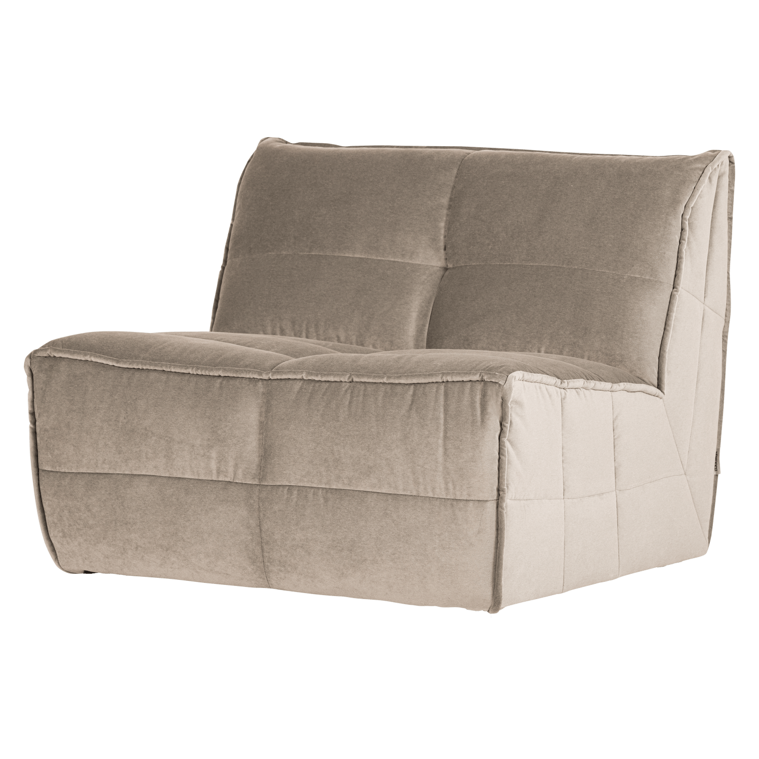 1-sits Modul Cluster 105 cm - Taupe