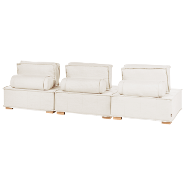 3-sits soffa Tibro - Off-White - Möbler - Vardagsrum - Soffor - Modulsoffor - Komplett modulsoffa