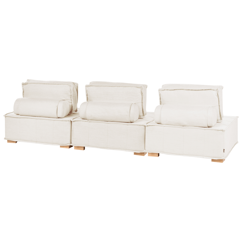 3-sits soffa Tibro - Off-White - Möbler - Vardagsrum - Soffor - Modulsoffor - Komplett modulsoffa