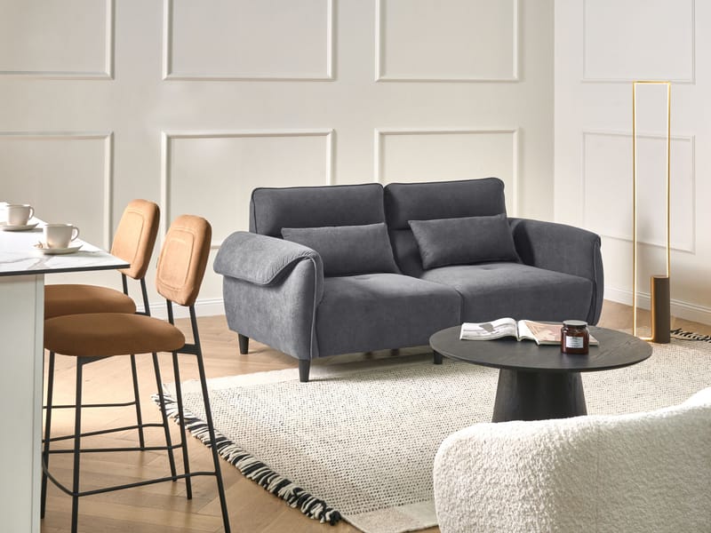 3-sits soffa Wetlan - Mörkgrå - Möbler - Vardagsrum - Soffor - Howardsoffor
