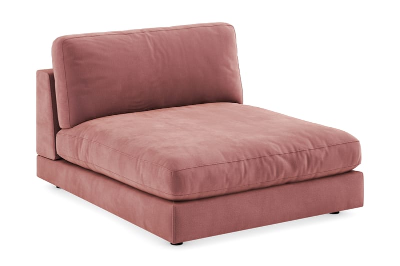 ALSTAD Divan Sammet Rosa - Hörnmodul