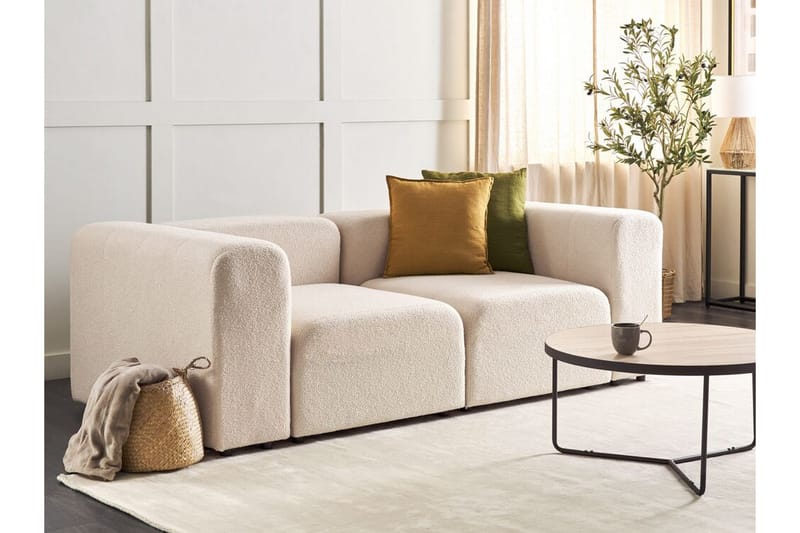 Brenden Modulsoffa 2-sits - Beige - Möbler - Vardagsrum - Soffor - Modulsoffor - Komplett modulsoffa