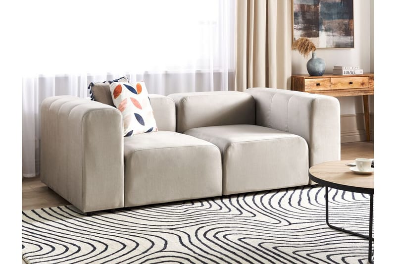 Brenden Modulsoffa 2-sits - Beige - Möbler - Vardagsrum - Soffor - Modulsoffor - Komplett modulsoffa