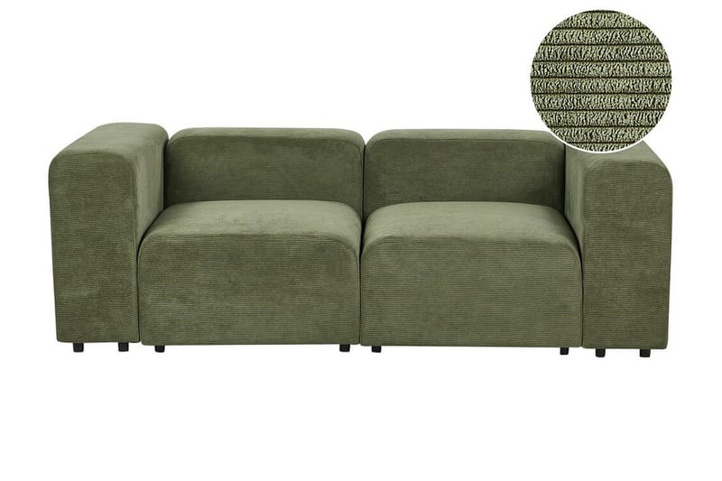 Brenden Modulsoffa 2-sits - Grön - Möbler - Vardagsrum - Soffor - Modulsoffor - Komplett modulsoffa