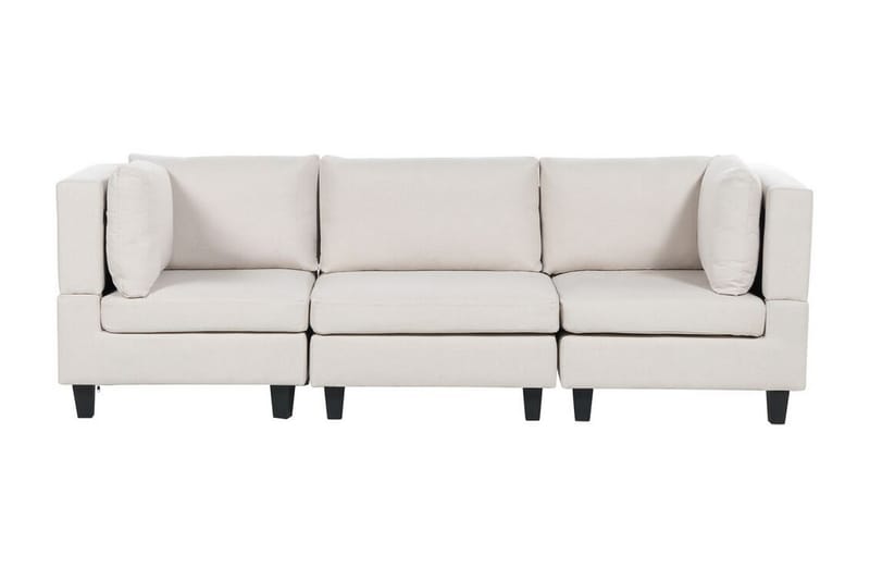 Buck Modulsoffa 3-sits, Beige/Svart