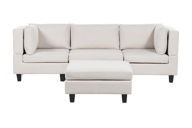 Buck Modulsoffa 3-sits, Beige/Svart