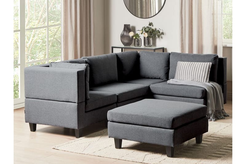 Buck Modulsoffa 4-sits - Grå - Möbler - Vardagsrum - Soffor - Modulsoffor - Komplett modulsoffa