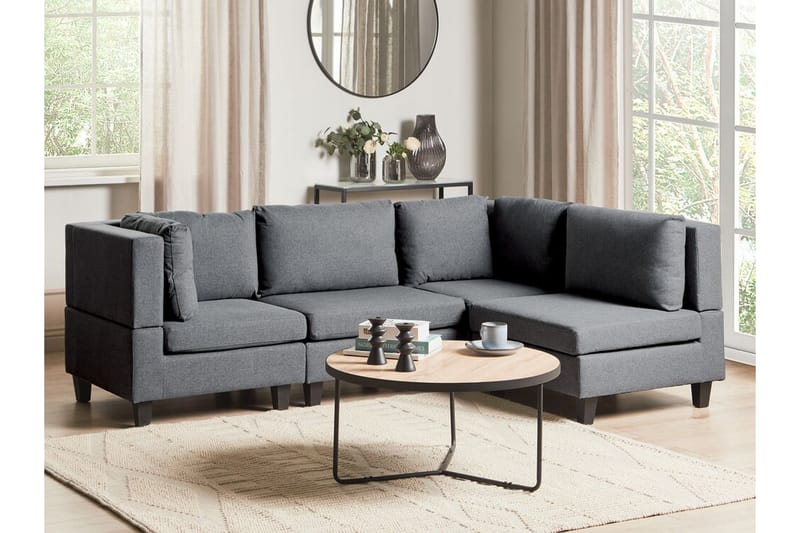 Buck Modulsoffa 4-sits - Grå - Möbler - Vardagsrum - Soffor - Modulsoffor - Komplett modulsoffa