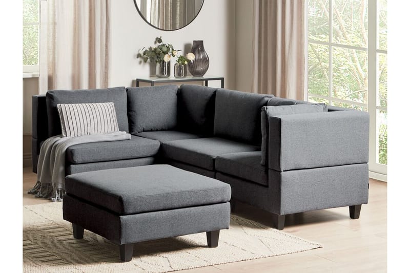 Buck Modulsoffa 4-sits - Grå - Möbler - Vardagsrum - Soffor - Modulsoffor - Komplett modulsoffa