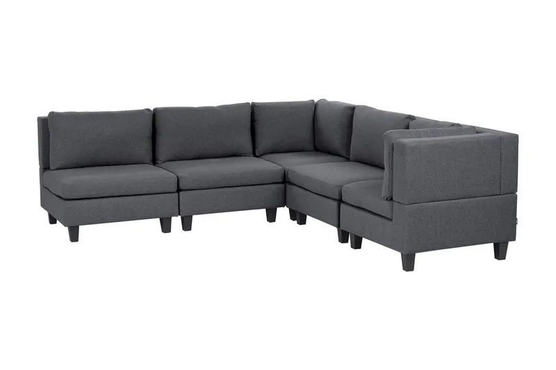Buck Modulsoffa 5-sits - Grå - Möbler - Vardagsrum - Soffor - Modulsoffor - Komplett modulsoffa