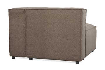 Cubo 1-sits Högermodul i Tyg 108 cm bred - Grå - Möbler - Vardagsrum - Soffor - Modulsoffor - Hörnmodul