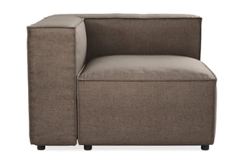 Cubo 1-sits Högermodul i Tyg 108 cm bred - Grå - Möbler - Vardagsrum - Soffor - Modulsoffor - Hörnmodul
