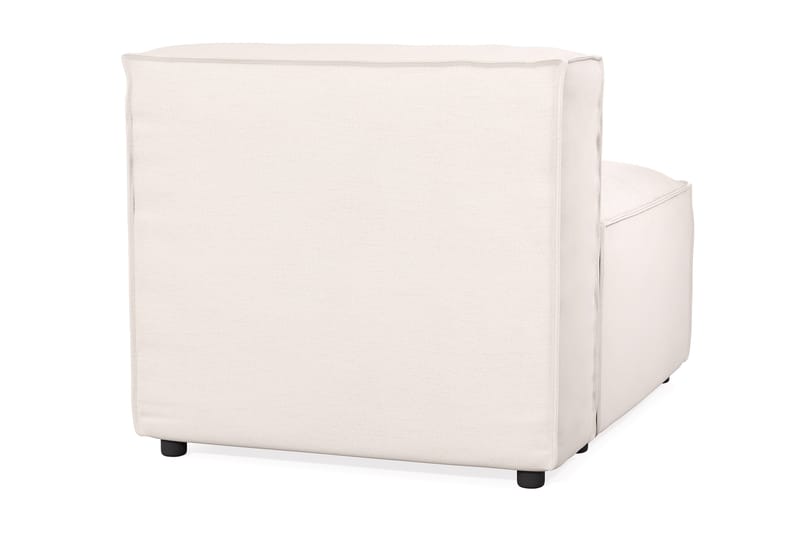 Cubo 1-sits Mittmodul i Tyg 80 cm bred - Ljusbeige - Möbler - Vardagsrum - Soffor - Modulsoffor - Mittmodul