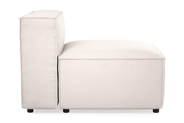 Cubo 1-sits Mittmodul i Tyg 80 cm bred - Ljusbeige - Möbler - Vardagsrum - Soffor - Modulsoffor - Mittmodul