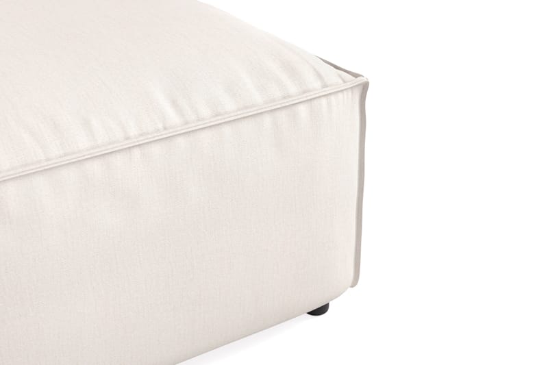 Cubo 1-sits Mittmodul i Tyg 80 cm bred - Vit - Möbler - Vardagsrum - Soffor - Modulsoffor - Mittmodul