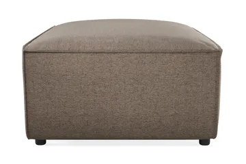 Cubo 1-sits  Rektangulär Fotpallsmodul i Tyg 120 cm bred - Grå - Möbler - Vardagsrum - Soffor - Modulsoffor - Övriga moduler till modulsoffa
